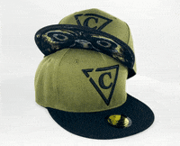 Capichecaps green black special eagle GIF