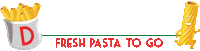 DalMoros venice venezia fresh pasta pasta to go Sticker