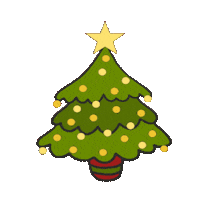 Christmas Tree Sticker