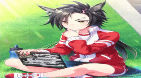 Laptop Umamusume GIF