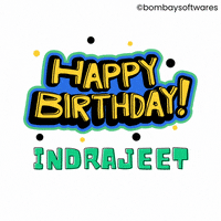 Excited Happy Birthday GIF by Bombay Softwares
