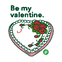 In Love Heart Sticker by Publix