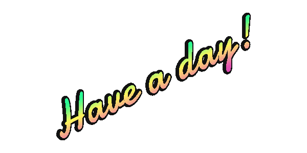 Have A Day Sticker by Duvin Design Co