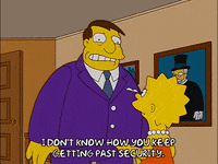 lisa simpson security GIF