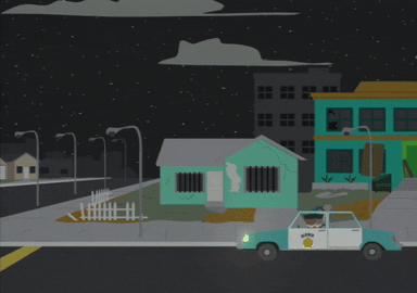 stan marsh police car GIF by South Park 