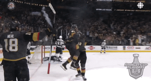 happy ice hockey GIF by NHL