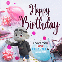 Happy Birthday GIF by Zhot