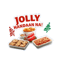 Christmas Jollyspaghetti Sticker by Jollibee
