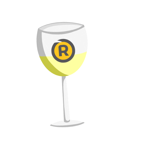 DORUEDA giphyupload party white vino Sticker