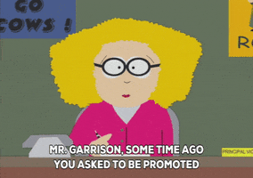excited office GIF by South Park 