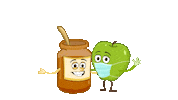 Apple Hello Sticker by Srutonim