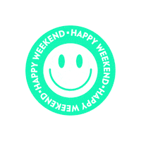 Happy Weekend Sticker by Bielefeld University