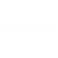 MermaidsDiary lettering wochenende white letters schöneswochenende Sticker