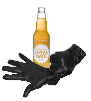 yerba mate gloves Sticker by White Label Yerba Mate Soda