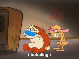 ren and stimpy nicksplat GIF