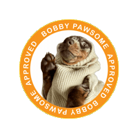 BobbyPawsome dog puppy approved dachshund Sticker