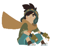 ANDARTA-PICTURES animation nature boy thinking Sticker