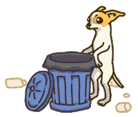 Animation Dog Sticker