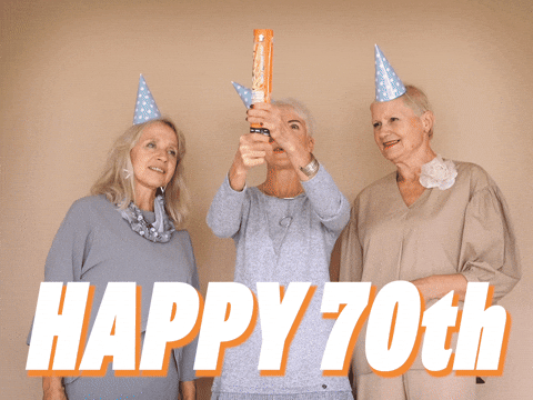 You Are Old Happy Birthday GIF by Sealed With A GIF
