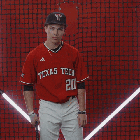 Antonelli Savattere GIF by Texas Tech Baseball