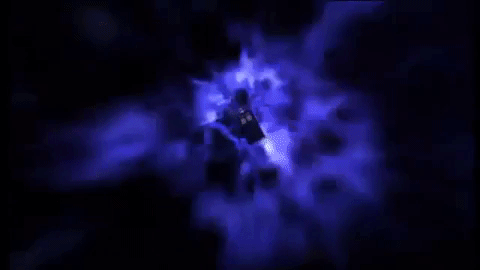 doctor who-title sequence-christopher eccleston GIF