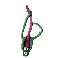 monster eye Sticker by shawy animation