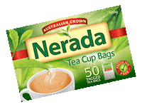 NeradaTea tea black tea i love tea love tea Sticker