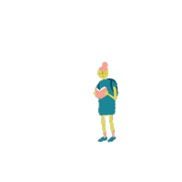 animation feels Sticker by Kaho Yoshida