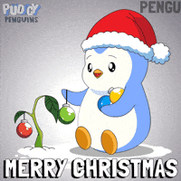 Merry Christmas GIF by Pudgy Penguins