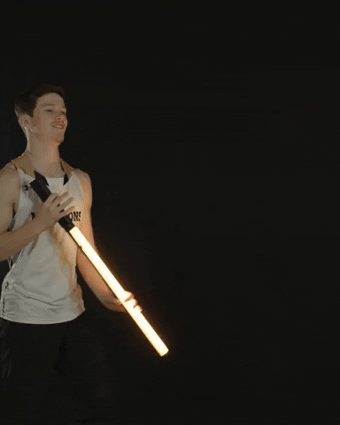 Pole Vault Lightsaber GIF by Purdue Fort Wayne Athletics