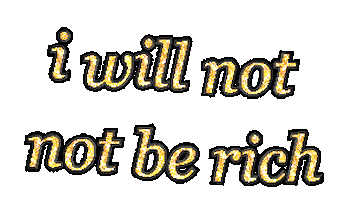 Big Little Lies I Will Not Not Be Rich Sticker by GIPHY Text