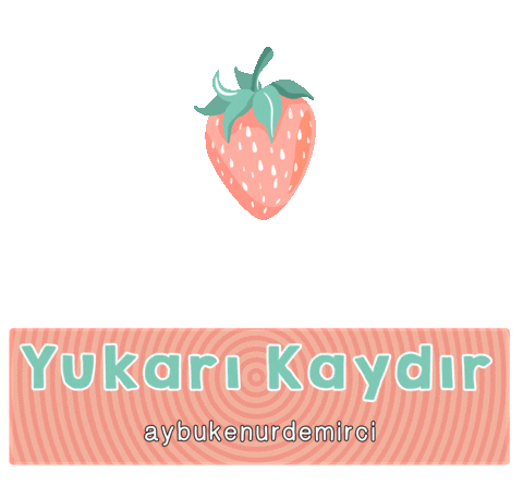 Yukarı Kaydır Yukari Sticker by Aybüke Nur Demirci