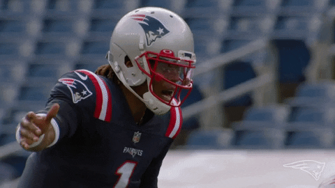 Bring It On Reaction GIF by New England Patriots