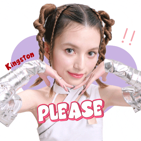 Look At Me Please GIF by Kingston Technology