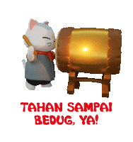 Cat Ramadan Sticker by OCBC Indonesia
