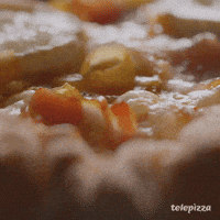 telepizza pizza bacon queso masa GIF