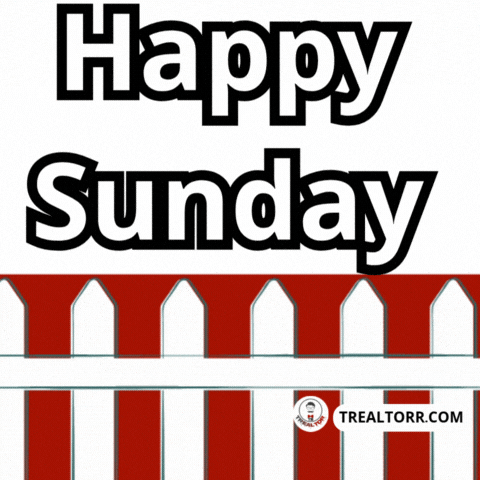 Happy Sunday Weekend Vibes GIF by Trealtorr