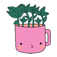 Plant Based Cup Sticker by darleneboza