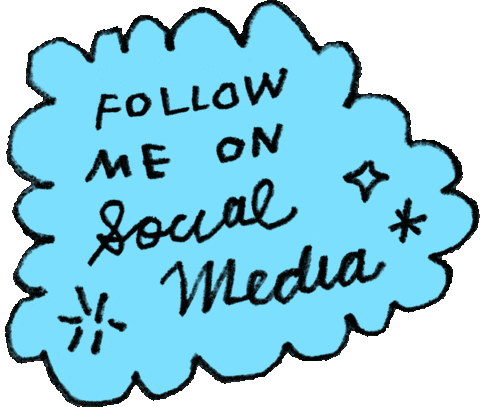 Social Media Sticker Sticker by Adam J. Kurtz
