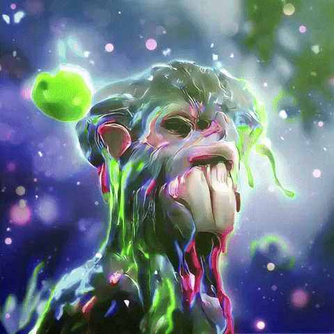 Stoned Ape Theory Melt GIF by The LSD Hotel