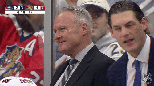 Columbus Blue Jackets Smile GIF by NHL
