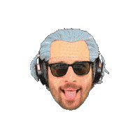 Mocking Funny Face Sticker