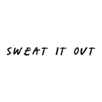 Madebymija Sweat It Out Sticker by Mija