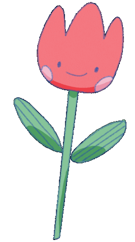 Flower Smile Sticker by shiancore