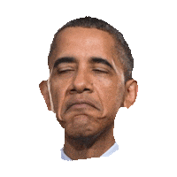obama STICKER by imoji