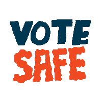 Vote Early Election 2020 Sticker by Mike Perry Studio