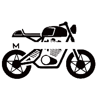 Motogarage_Wynwood wynwood caferacer moto garage motogarage Sticker