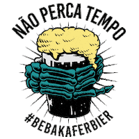 Beer Bones Sticker by Käfer Bier