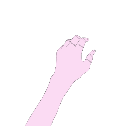 Mano Conchi Sticker