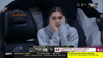 Nervous Womens Basketball GIF by NCAA March Madness